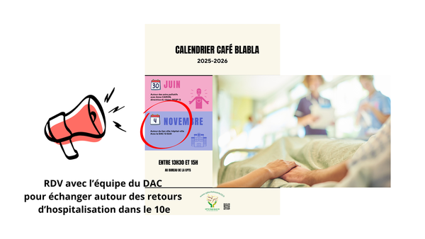 Café bla bla #2 : retours à domicile avec le DAC 13 SUD