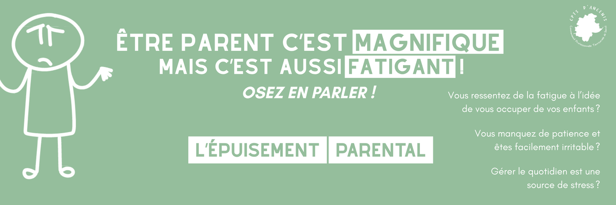 Epuisement parental - Votre flyer ressources