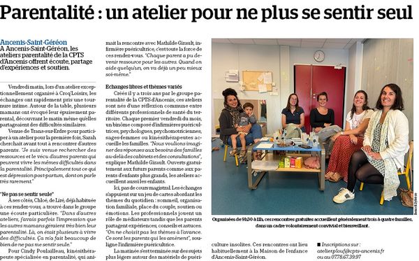 Article Echo d'Ancenis - Juin 2026
