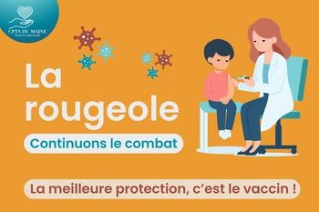 La rougeole, ensemble continuons le combat !