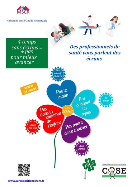 Les écrans vus par les professionnels de santé 
