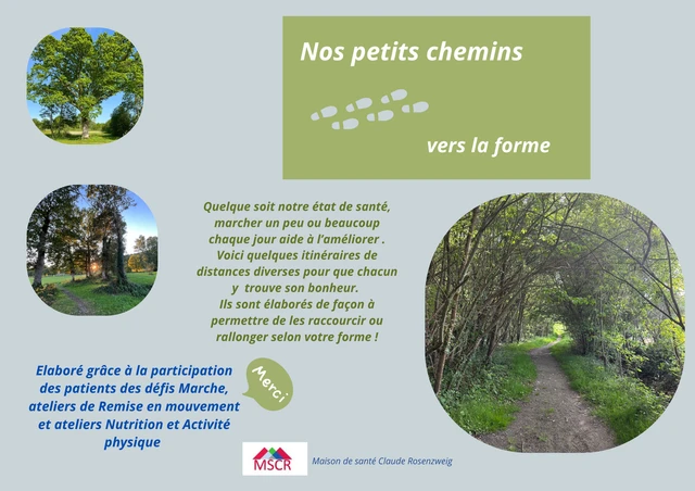 Nos petits chemins vers la forme