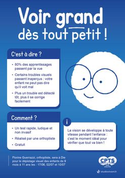 Voir grand dès tout petit !