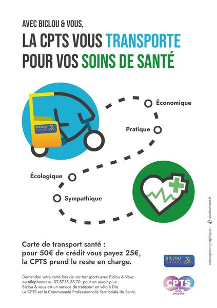 A Die, la CPTS vous transporte !