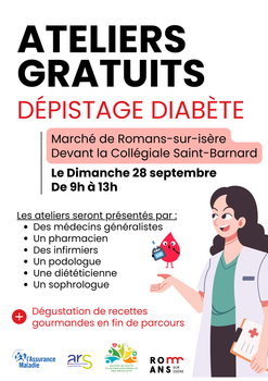 La MSP des Récollets au marché de Romans-sur-Isère