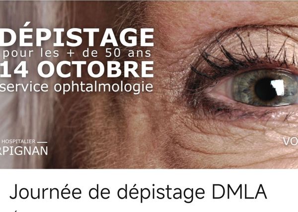 Journée dépistage DMLA