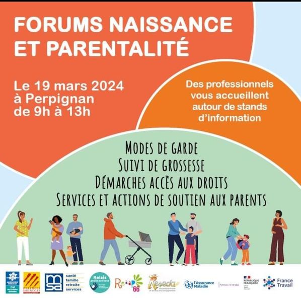 Forum naissance et parentalité : 19/03/2024 