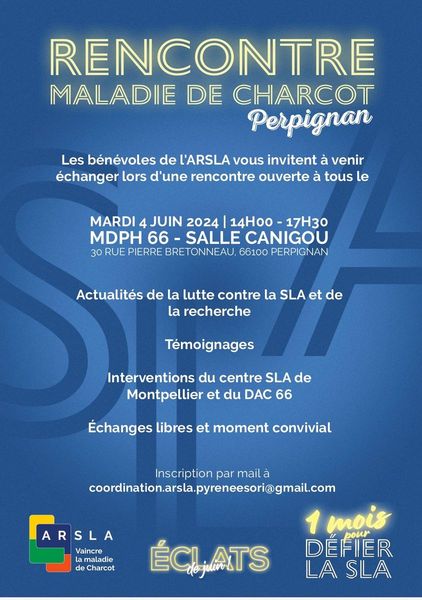 Rencontre Maladie de Charcot à Perpignan