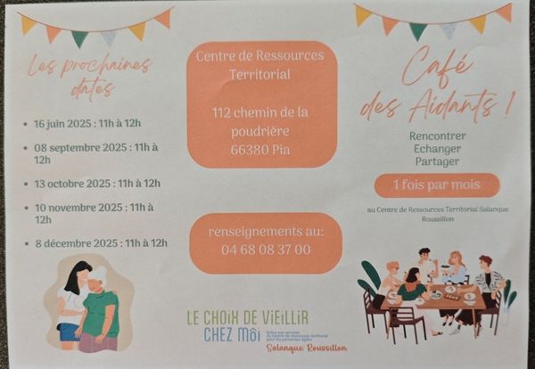 Café des aidants à Pia