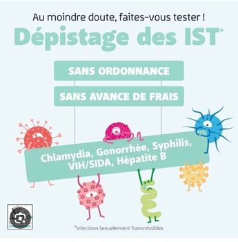 Dépistage des Infections Sexuellement Transmissibles (IST)