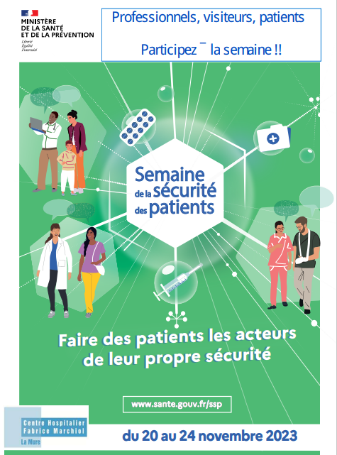 Semaine de la sécurité des patients au CH La Mure