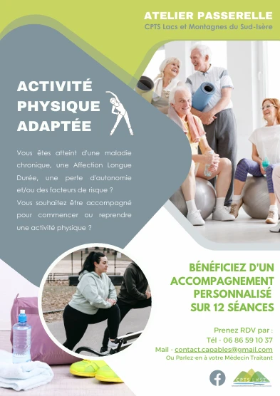 Atelier Passerelle – Activité Physique Adaptée (APA) sur ordonnance