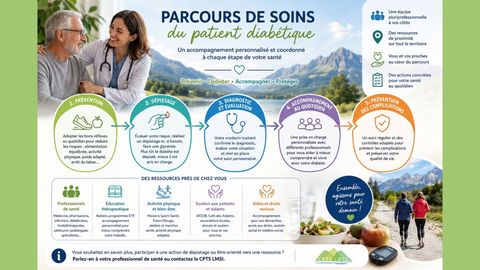 Parcours de soins du patient diabétique
