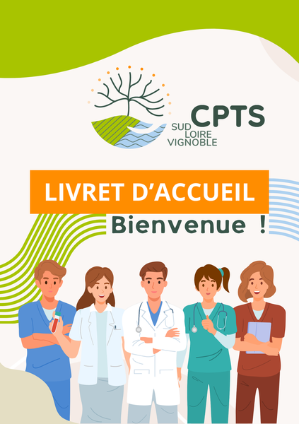 Découvrez le livret d'accueil de la CPTS Sud Loire Vignoble !