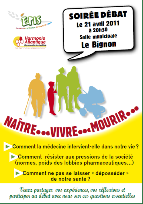 Naitre Vivre et mourir le 21/04/2011