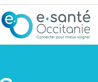 logo e.santé Occitanie (outils numériques sécurisés)