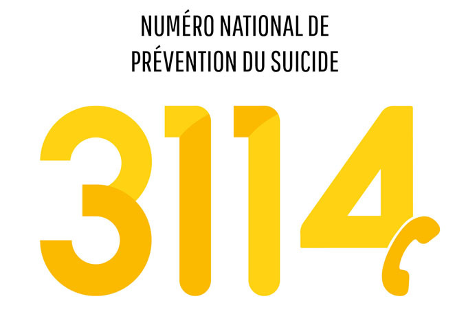 Prévention suicide - Ouverture du numéro national 3114