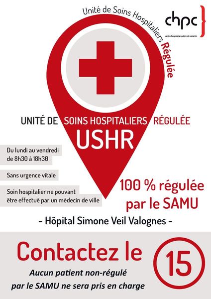 Régulation des urgences à l'hôpital de Valognes