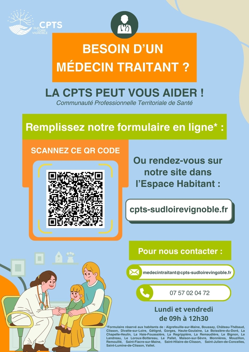 Je cherche un médecin traitant